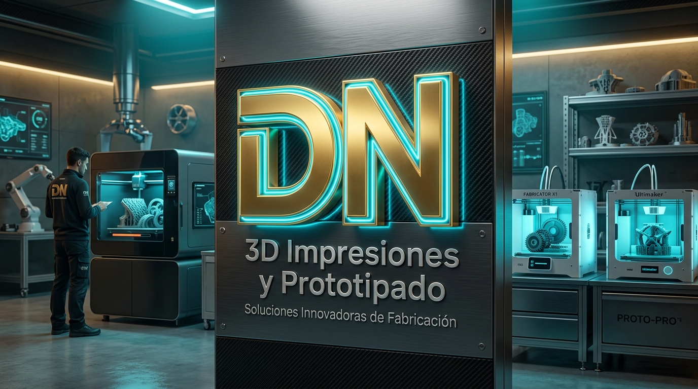 Marca Oficial DN 3D - Taller Industrial